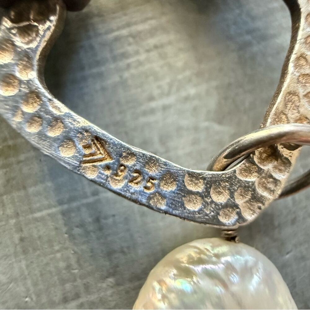 Silpada 925 Sterling Silver & Leather Necklace - Picture 10 of 12